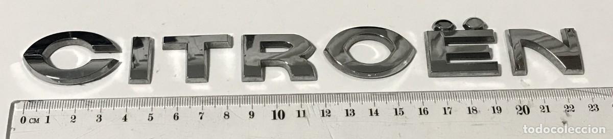 Coches y Motocicletas: ANAGRAMA AC1023 CITROEN, 23 CMS - ANAGRAMAS