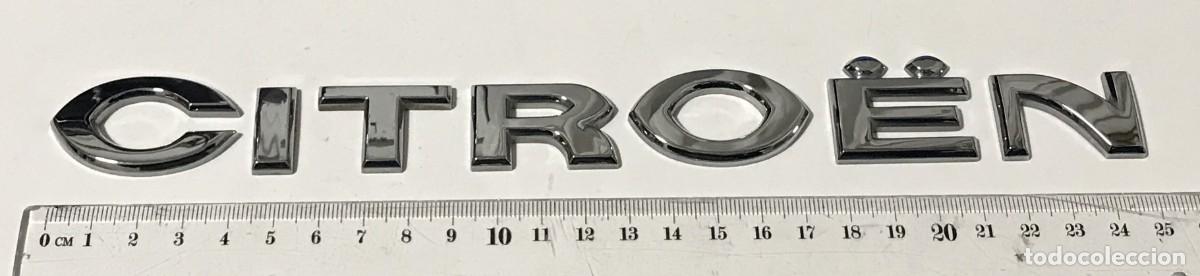 Coches y Motocicletas: ANAGRAMA AC1027 CITROEN, 25 CMS - ANAGRAMAS