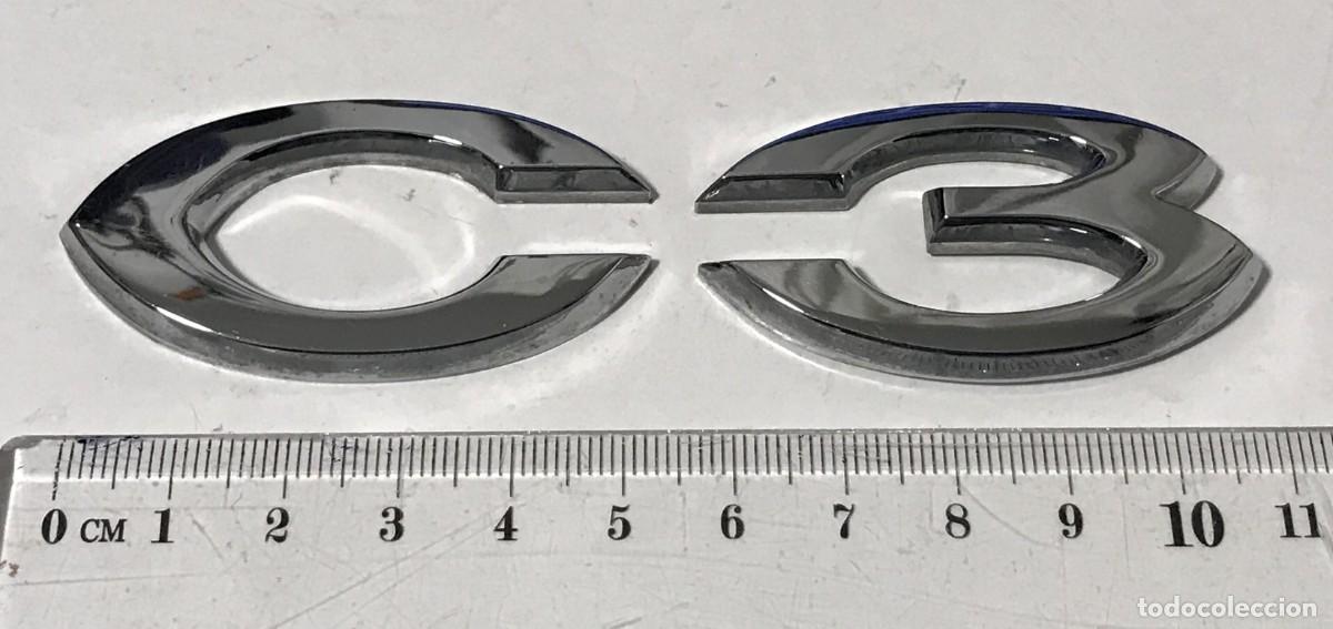 Coches y Motocicletas: ANAGRAMA AC1046 CITROEN, C3, 11 CMS - ANAGRAMAS