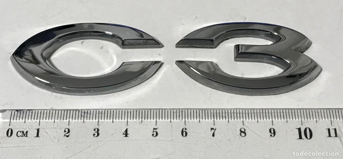 Coches y Motocicletas: ANAGRAMA AC1047 CITROEN, C3, 11 CMS - ANAGRAMAS