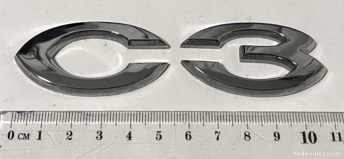 Coches y Motocicletas: ANAGRAMA AC1048 CITROEN, C3, 11 CMS - ANAGRAMAS