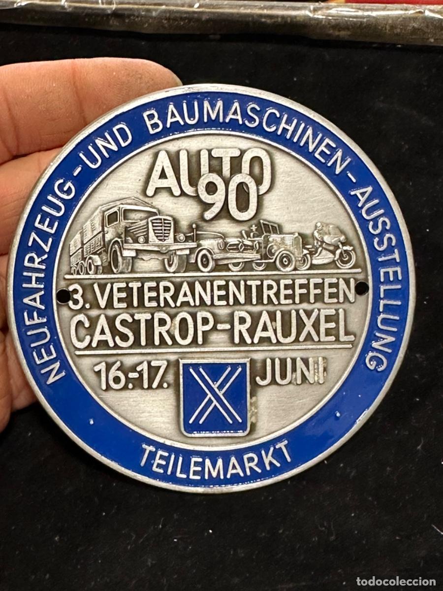 Autos und Motorr&auml;der: Antigua placa automovil&iacute;stica