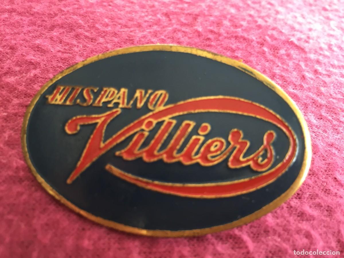 Autos und Motorr&auml;der: Anagrama - Placa - Chapa original para tapa del volante magn&eacute;tico de una moto hispano villiers