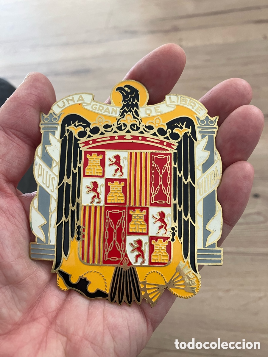 Autos und Motorr&auml;der: Chapa insignia &Aacute;guila de franco