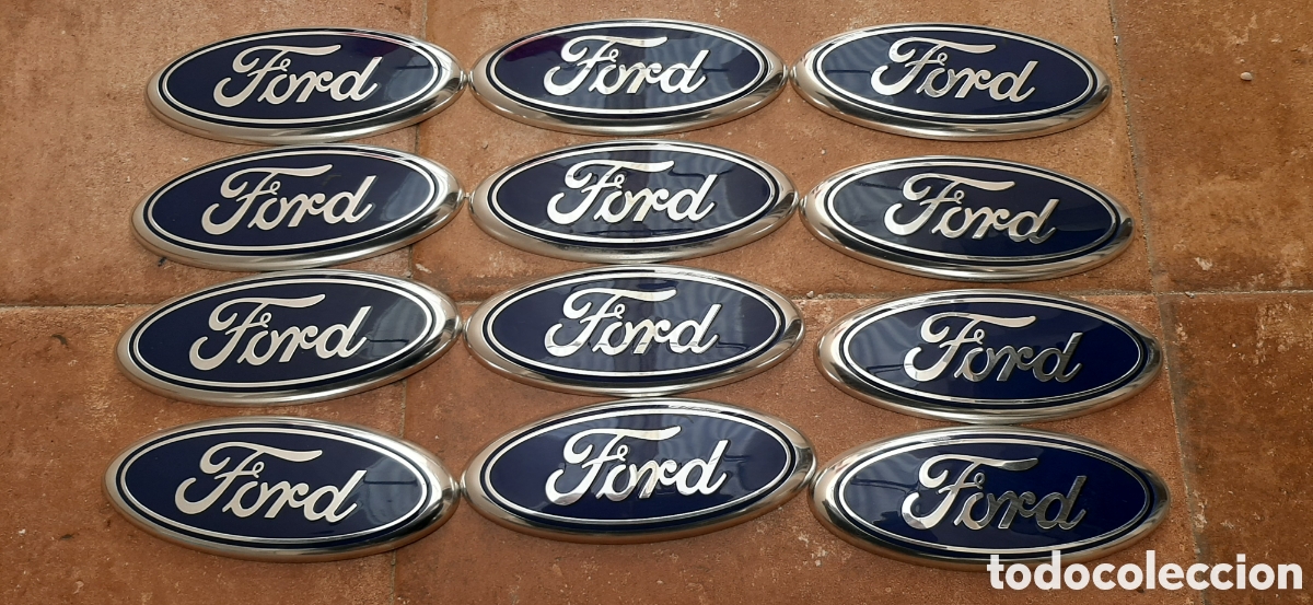 Coches y motocicletas: Logos de ford aluminio - Foto 3