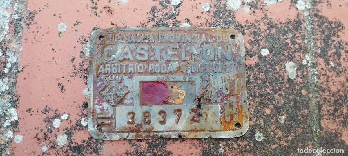 Coches y motocicletas: placa bicicleta castello - Foto 1