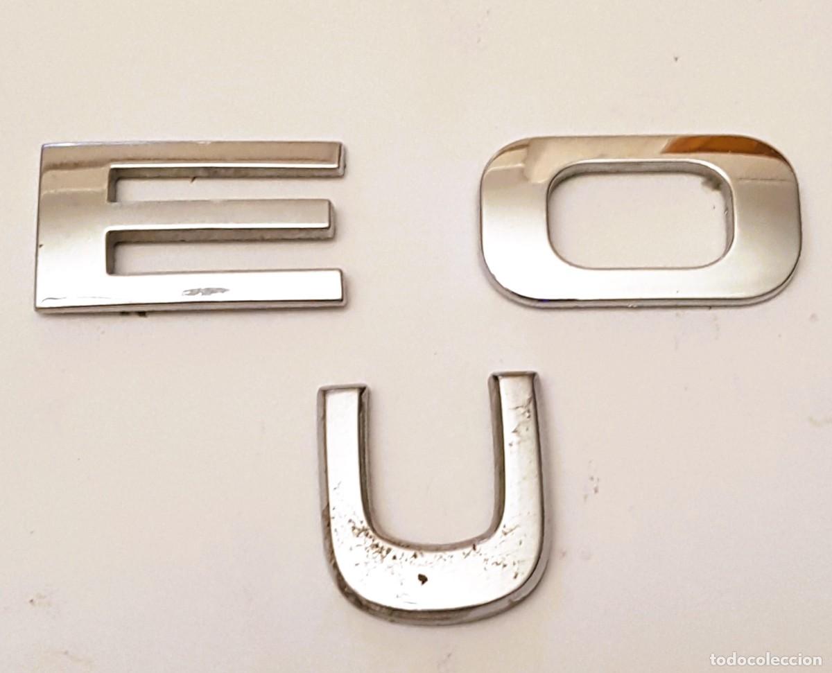 Automobili e Motociclette: LETRAS(3) VINTAGE PARA CARROCER&Iacute;A DE COCHE-SALEN DE ANTIGUO TALLER