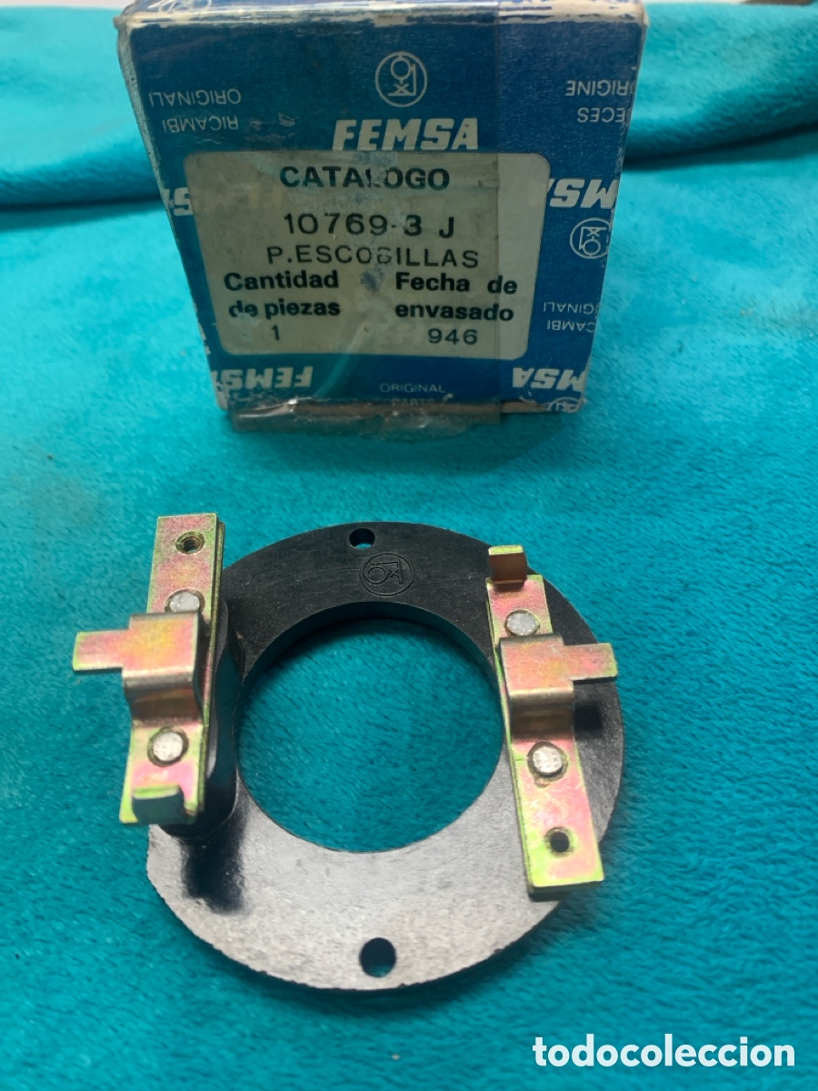 Automobili e Motociclette: PORTAESCOBILLAS ALTERNADOR-FEMSA 10769-3 ( FERROBUS)