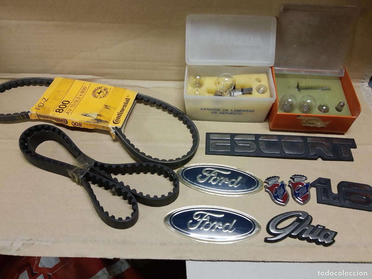 Automobili e Motociclette: FORD ESCORT GHIA 1986 LOTE DE PIEZAS O RECAMBIOS PARA REPARACIONES Y MANUAL DEL PROPIETARIO
