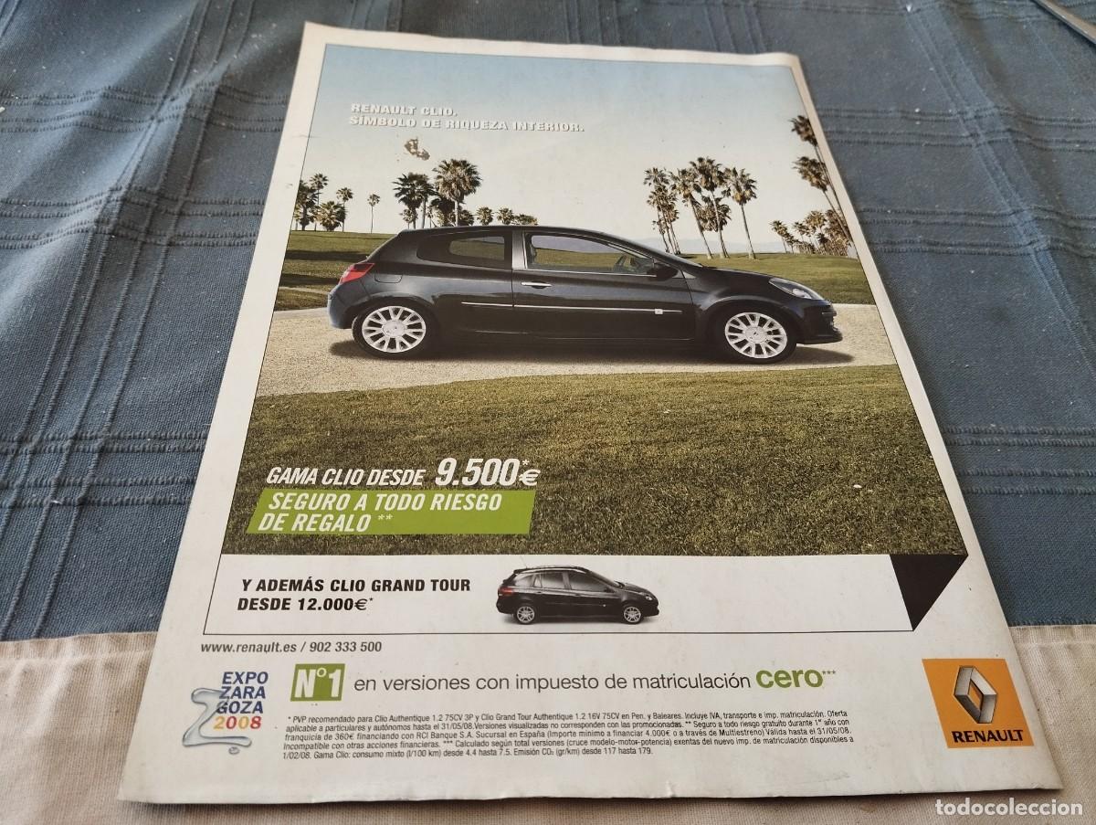 Automobili e Motociclette: COCHE RENAULT CLIO GRAND TOUR ANUNCIO PUBLICIDAD REVISTA 2008