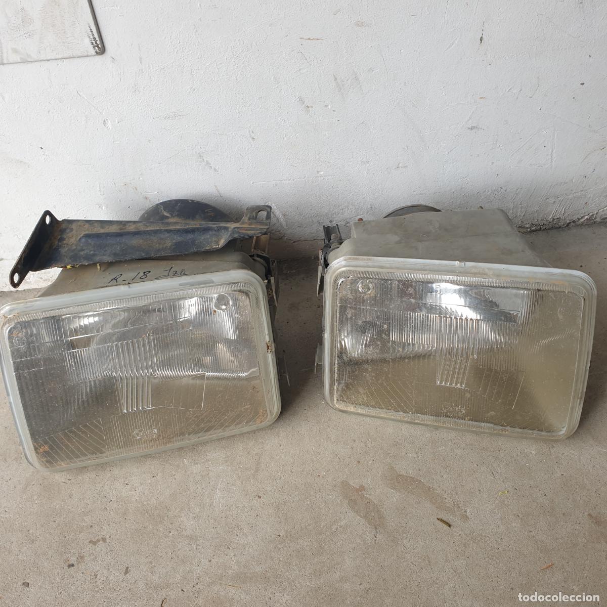 Automobili e Motociclette: PAREJA FAROS DELANTEROS DE RENAULT 18