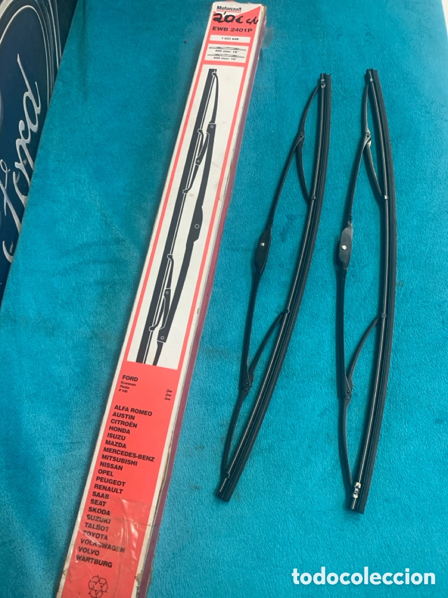 Autos und Motorr&auml;der: JUEGO ESCOBILLAS LIMPIAPARABRISAS- MOTORCRAFT EWB 2401 P ( FORD FIESTA Y otros ) 40 cent&iacute;metros)