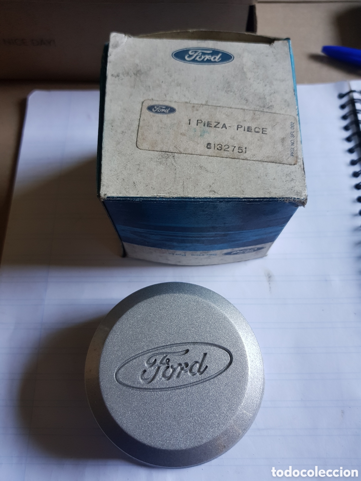 Autos und Motorr&auml;der: Tapa del buje ford fiesta
