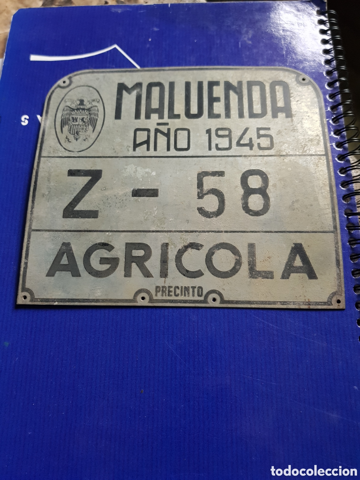 Autos und Motorr&auml;der: Matr&iacute;cula antigua Zaragoza
