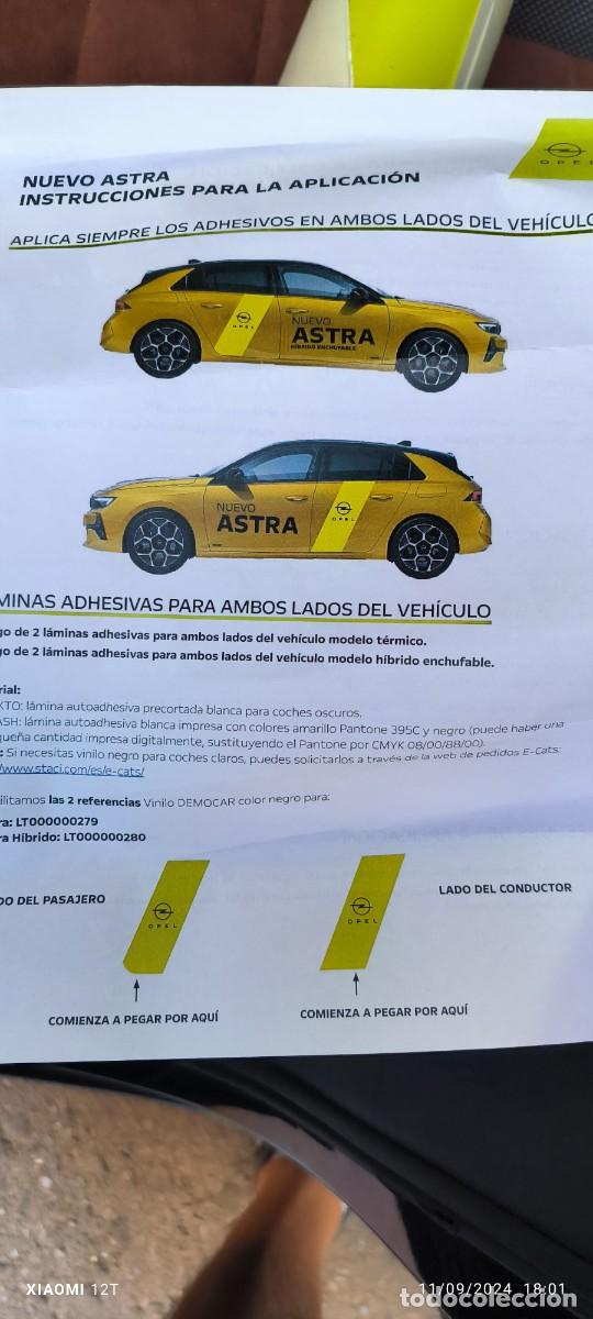 Automobili e Motociclette: L&Aacute;MINAS PARA DECORAR TU OPEL ASTRA
