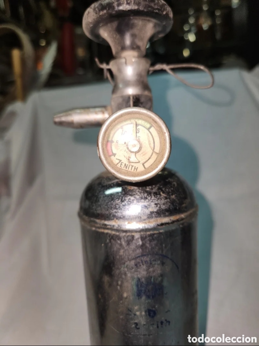 Coches y motocicletas: ANTIGUO EXTINTOR ZENITH COCHE?? - Foto 4
