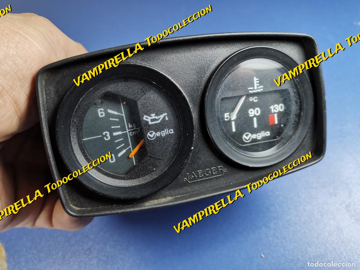 Autos und Motorr&auml;der: RELOJES INDICADORES DE PRESI&Oacute;N DE ACEITE Y TEMPERATURA - VEGLIA-A&Ntilde;OS 80