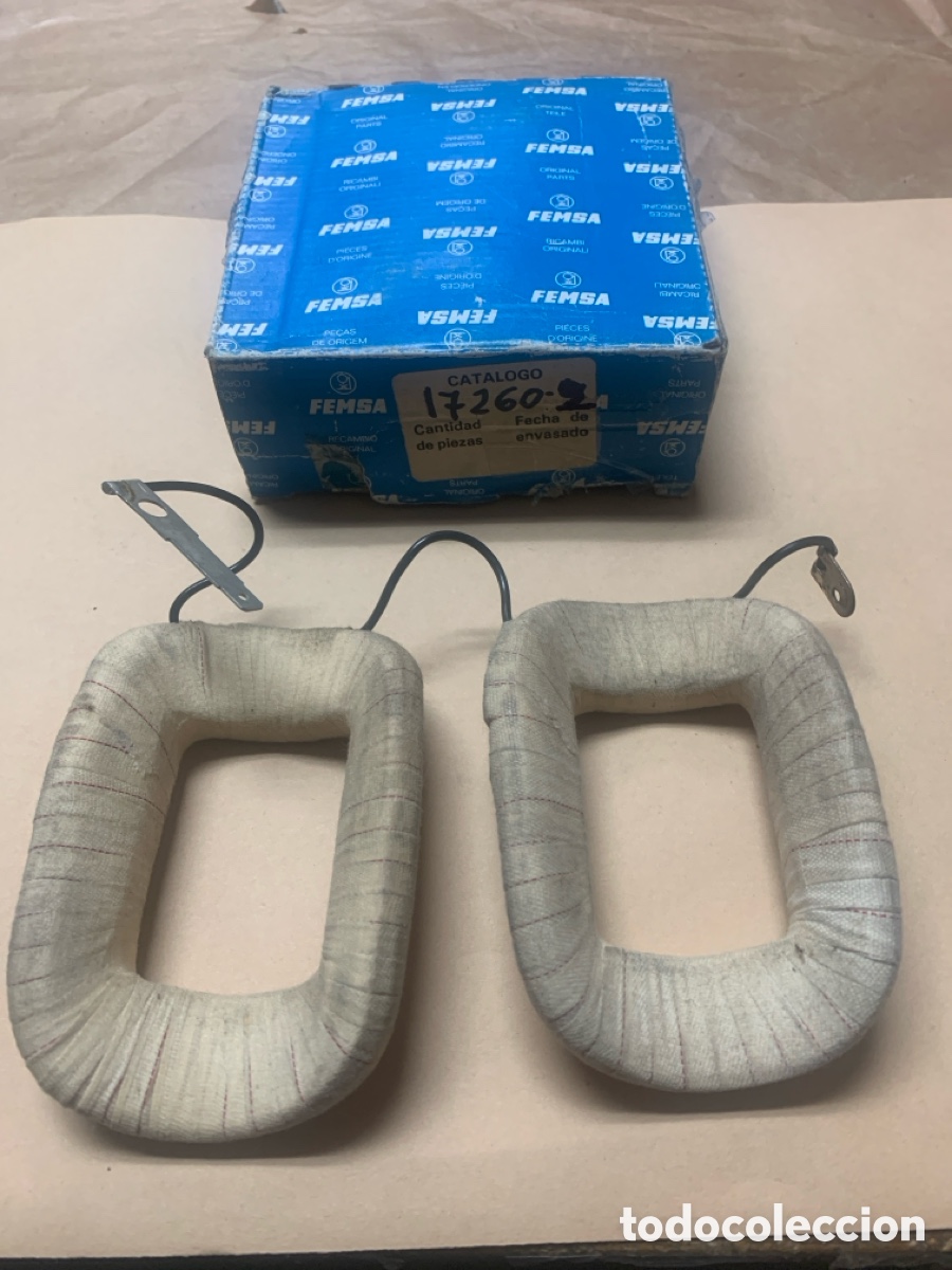 Automobili e Motociclette: BOBINAS INDUCTORAS DINAMO - FEMSA 17260-2 ( RENAULT 4- 5- 6- 7- 8 y 8 TS- 10 - y R 12