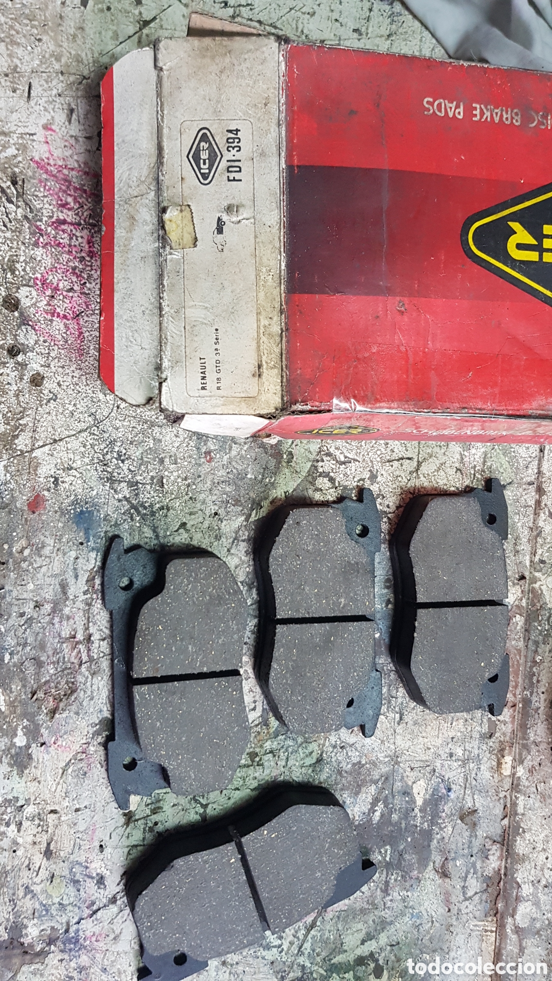 Autos und Motorr&auml;der: Pastillas de freno Renault 18