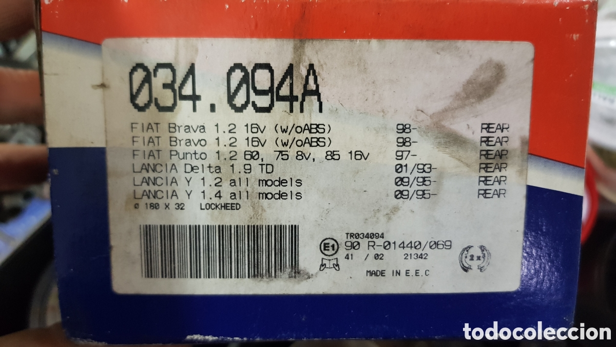 Autos und Motorr&auml;der: Kit zapatas traseras Fiat bravo