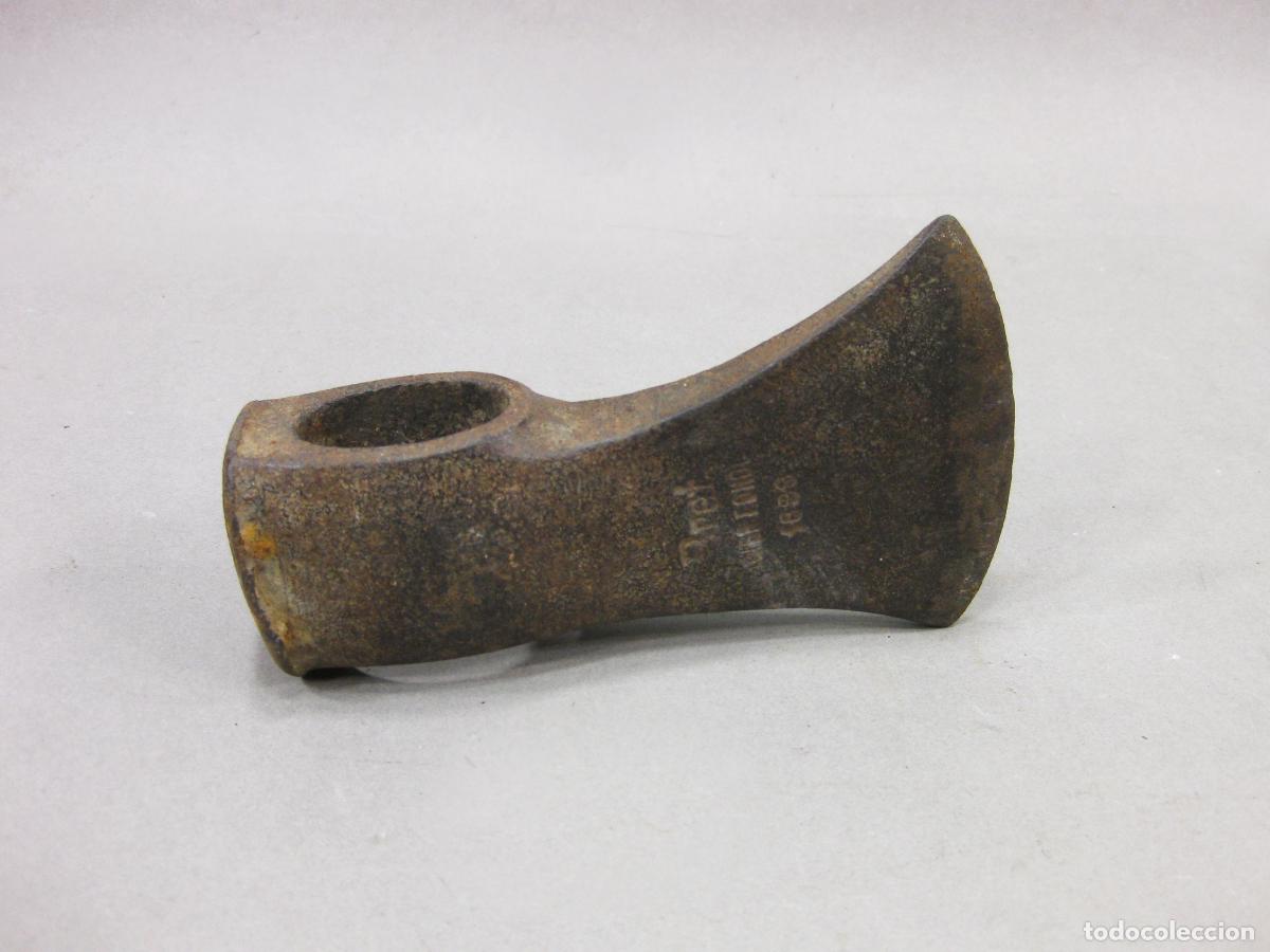 Automobili e Motociclette: HACHA DE HIERRO CON LA MARCA DEL FARICANTE. BRET. IER FOND 1889