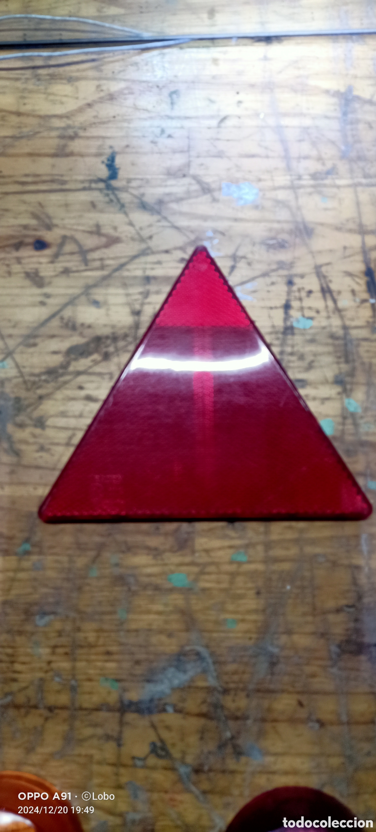 Coches y motocicletas: Sertplas Tri&aacute;ngulo reflector - Foto 2