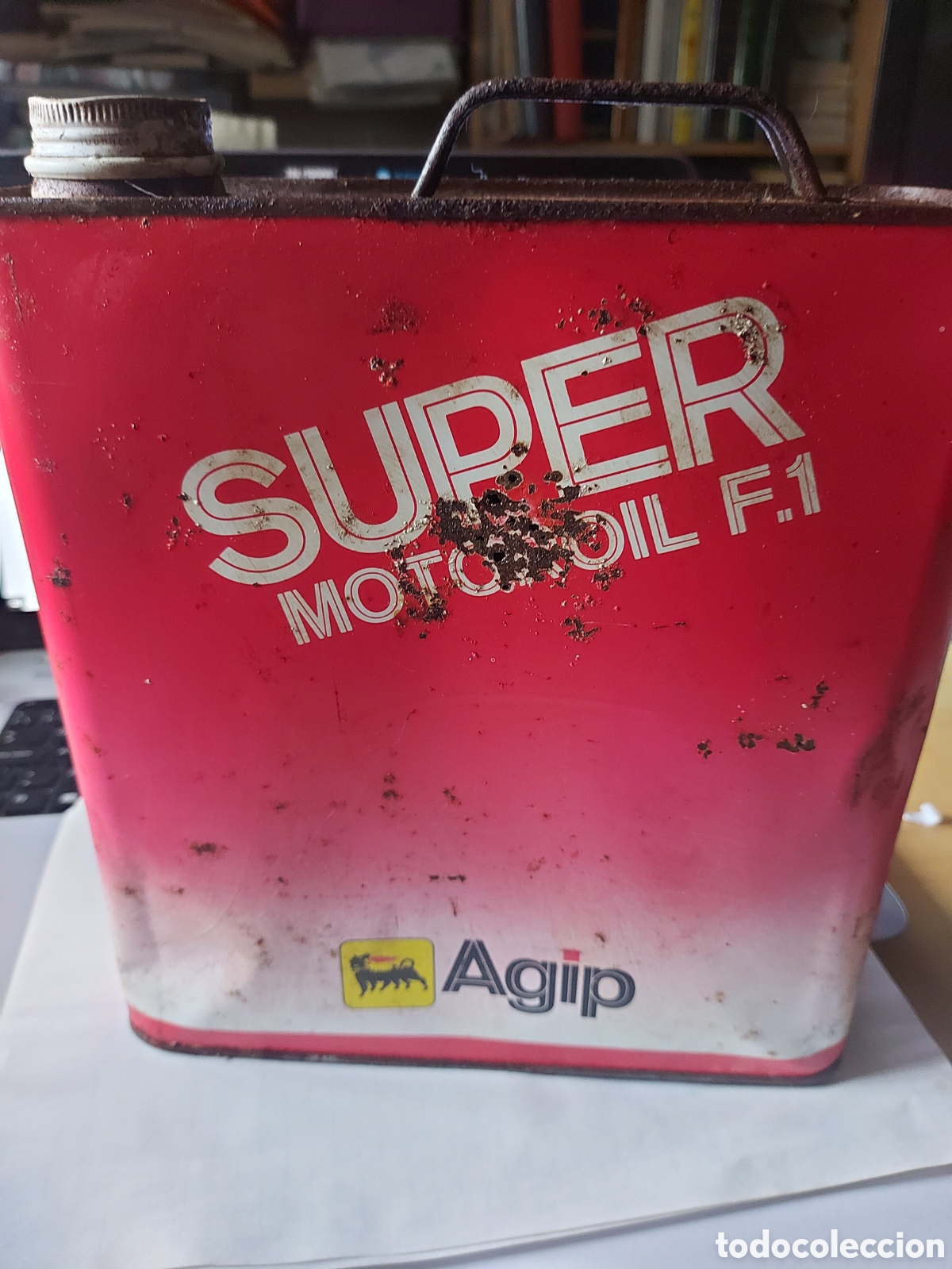 Automobili e Motociclette: LATA METALICA ACEITE AGIP