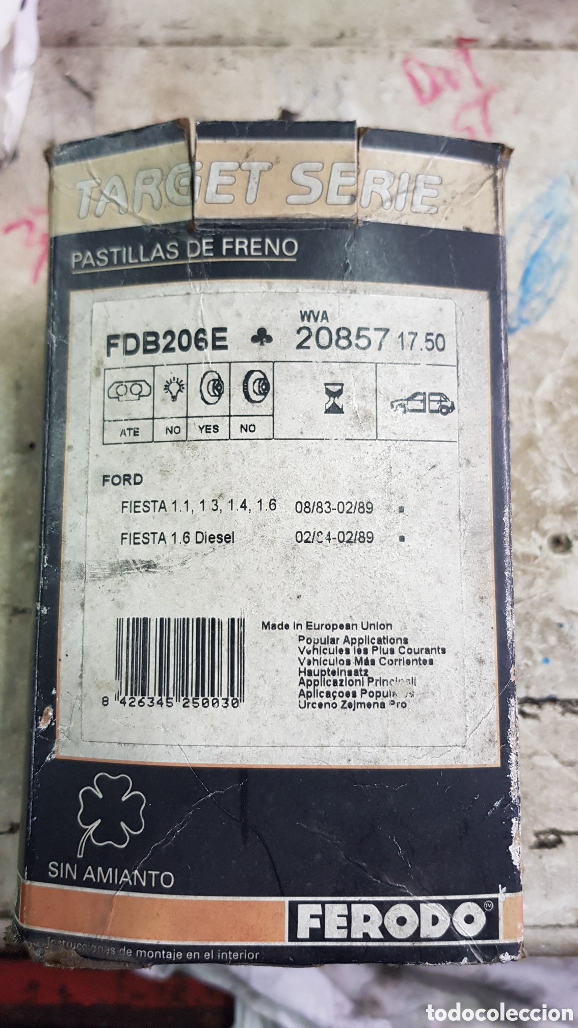 Autos und Motorr&auml;der: Pastillas de freno ford fiesta mk2