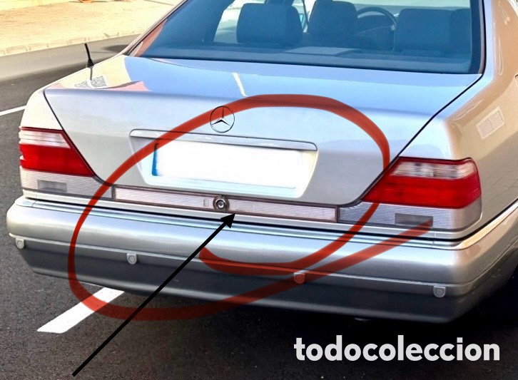 Coches y Motocicletas: Mercedes Benz W140 embellecedor plata