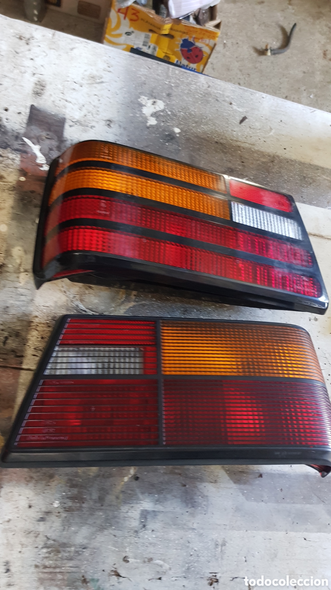 Voitures et Motocyclettes: Pilotos traseros Ford Orion