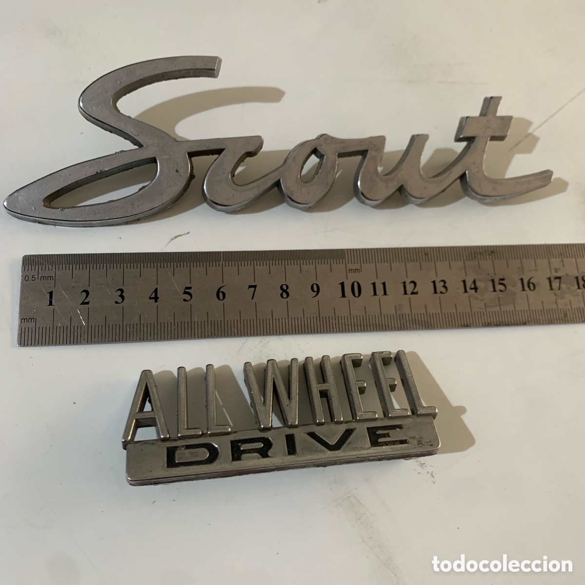 Autos und Motorr&auml;der: lote anagrama insignia chapa emblema escudo embellecedor logo coche scout all wheel drive