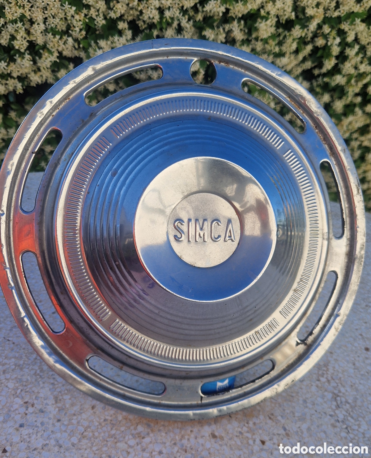 Autos und Motorr&auml;der: Tapacubos Simca de acero inoxidable