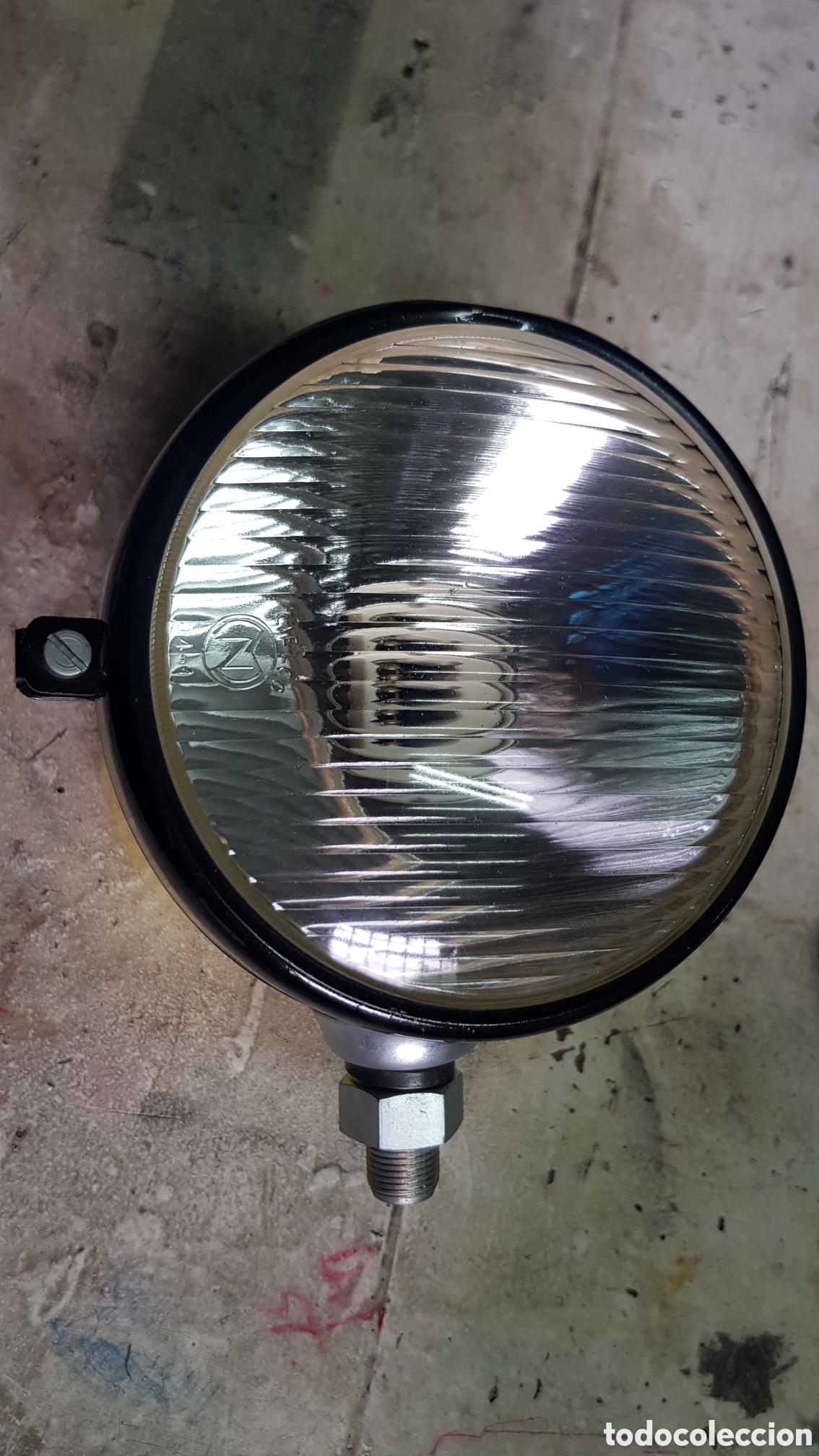 Voitures et Motocyclettes: Antiguo Faro delantero Tractor antiguo