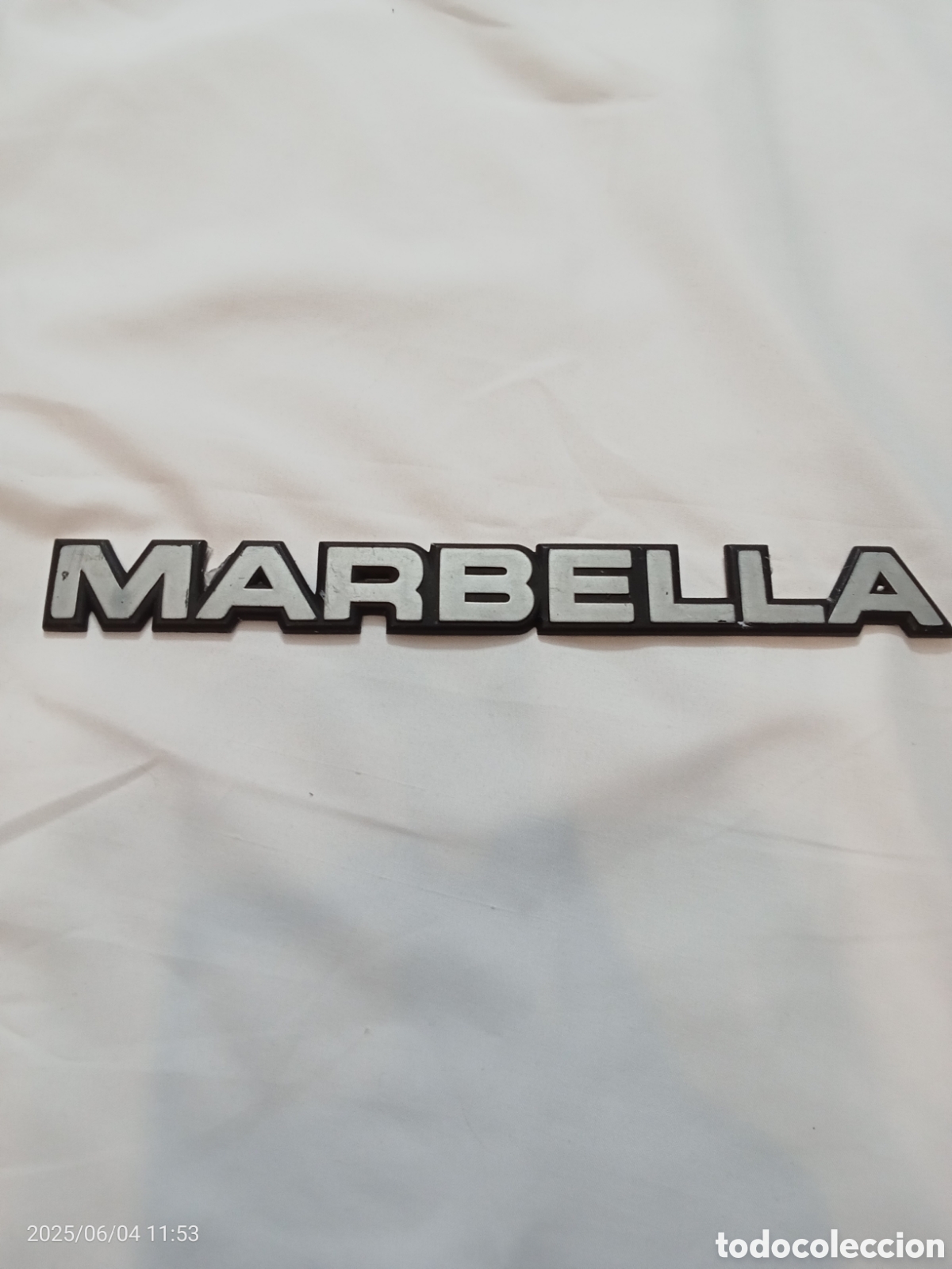 Voitures et Motocyclettes: ANAGRAMA LOGO RECAMBIOS SEAT MARBELLA