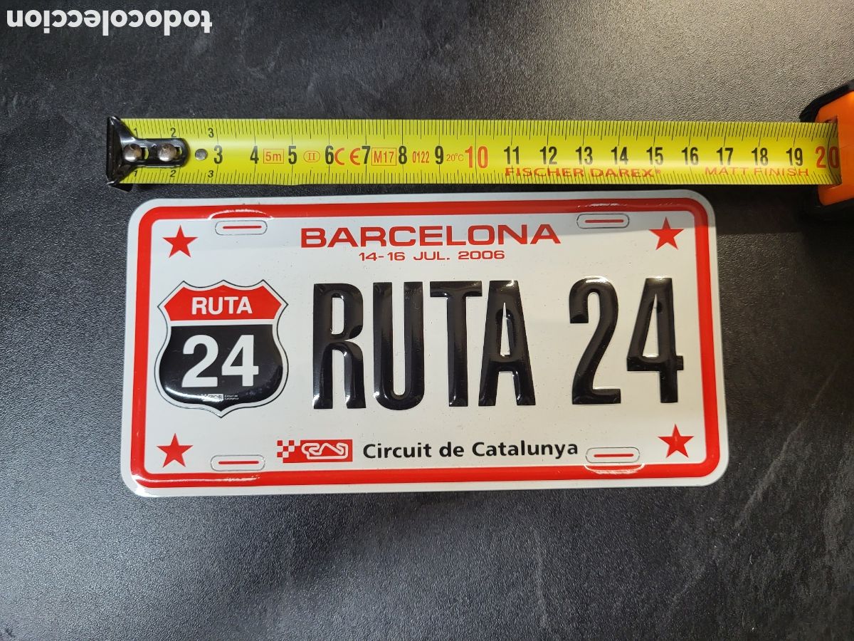 Autos und Motorr&auml;der: Placa Circuit de Catalunya Julio 2006