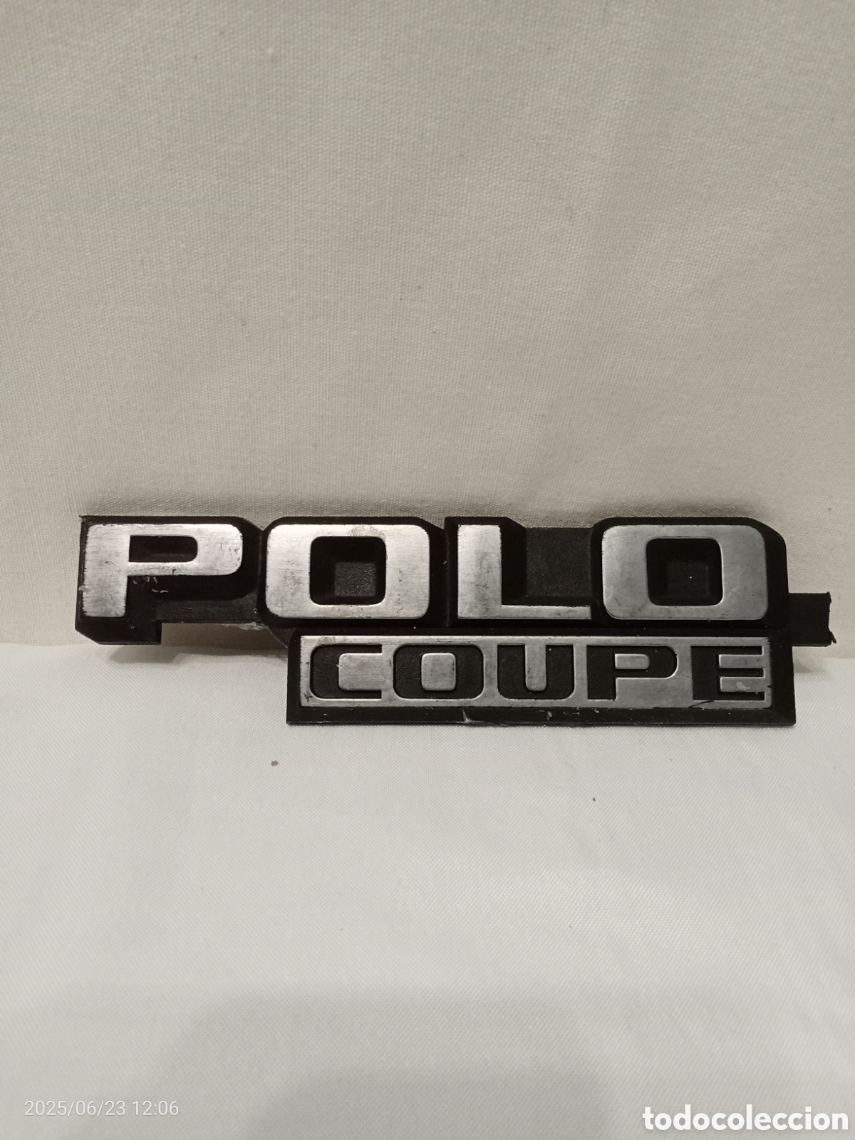 Autos und Motorr&auml;der: EMBLEMA ANAGRAMA POLO COUPE