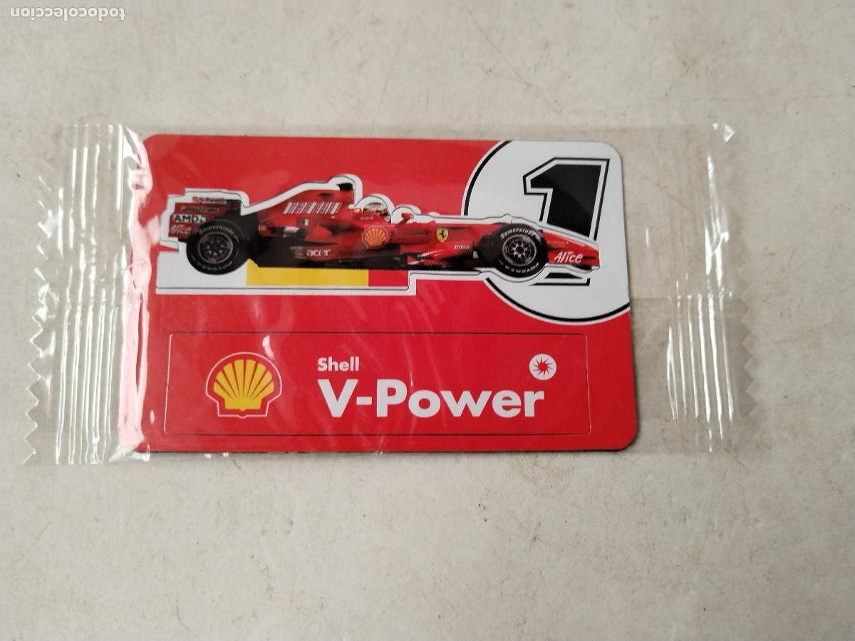 Autos und Motorr&auml;der: 2 etiqueta troqueladas shell v-power - c163