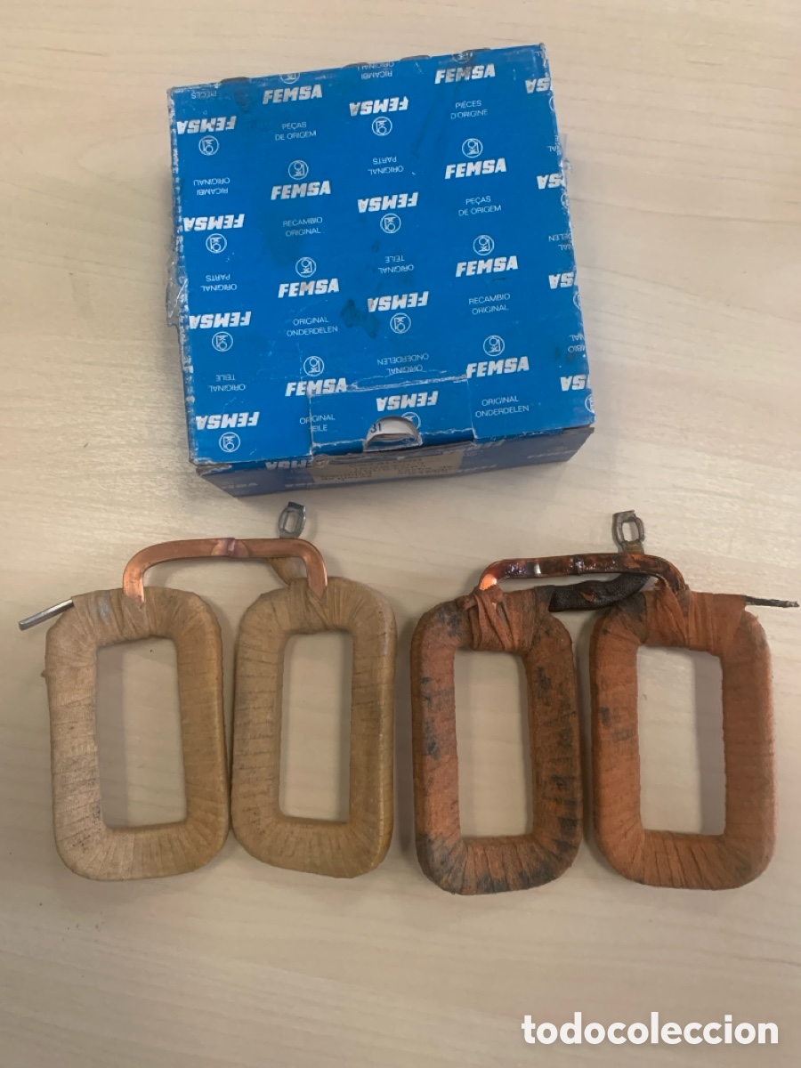 Automobili e Motociclette: JUEGO INDUCTORAS ARRANQUE-FEMSA 15027-1 y 15028-1 ( SEAT 1500 y 1800 di&eacute;sel -FURGONETA DKW F1000 )