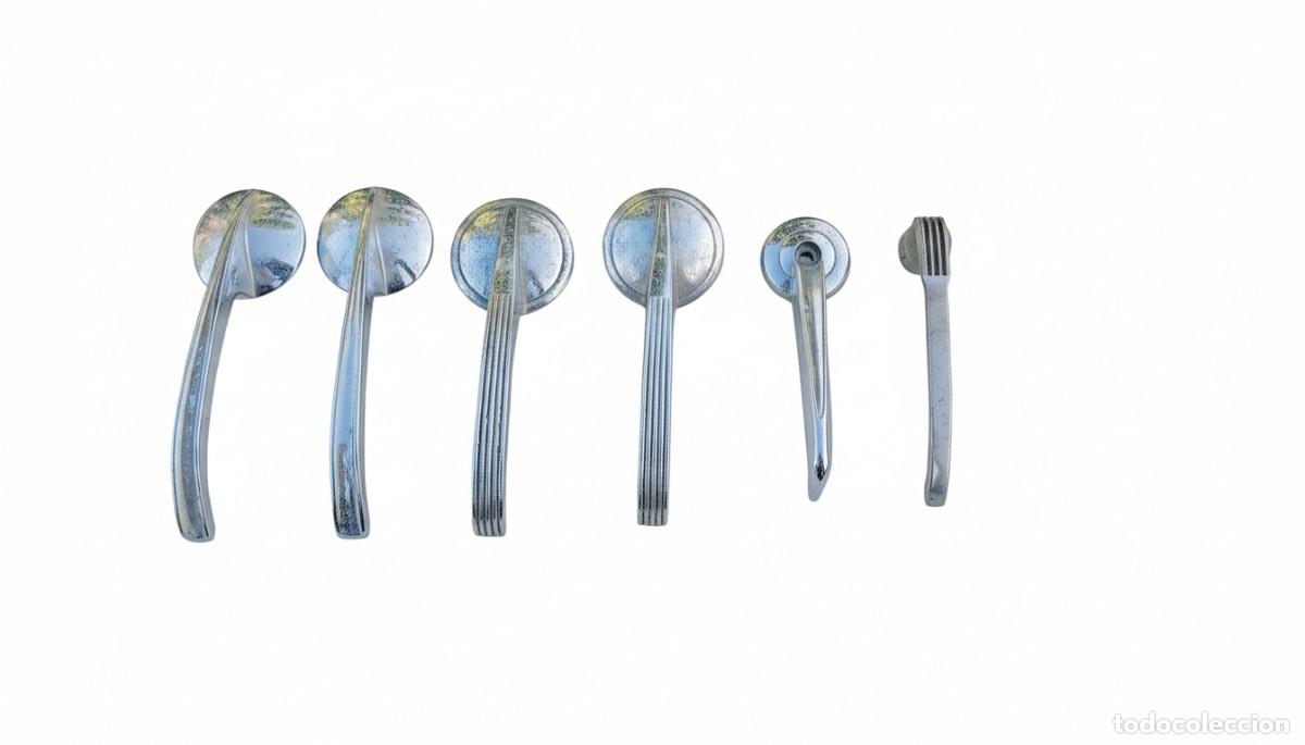 Coches y Motocicletas: DESEMBALAJE MANETAS CROMADAS DE COCHE CL&Aacute;SICO PARA PUERTA MANILLA ANTIGUA RENAULT OPEL CITROEN