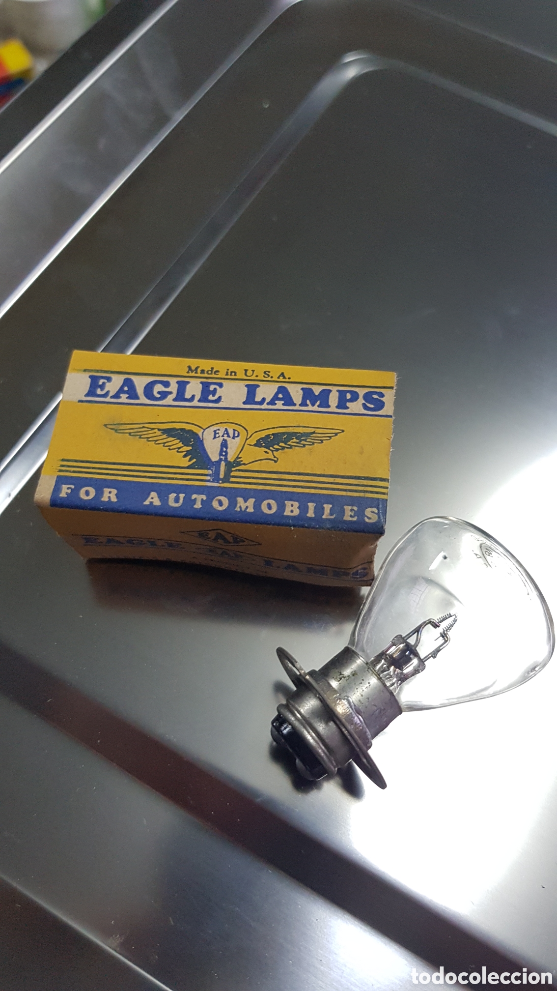 Autos und Motorr&auml;der: Antigua bombilla casquillo Americano