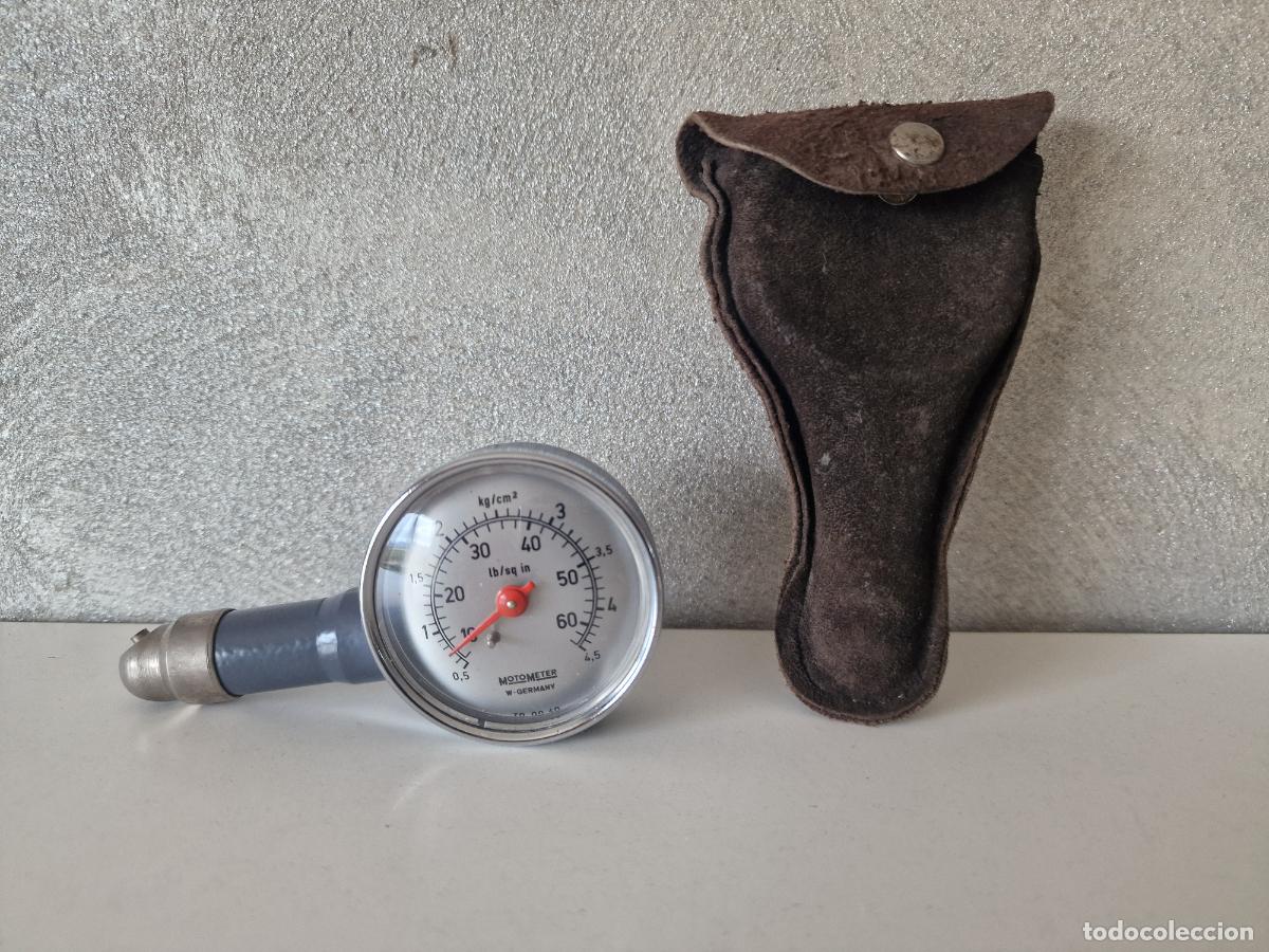 Coches y Motocicletas: ANTIGUO MANOMETRO MOTOMETER MADE IN WEST GERMANY