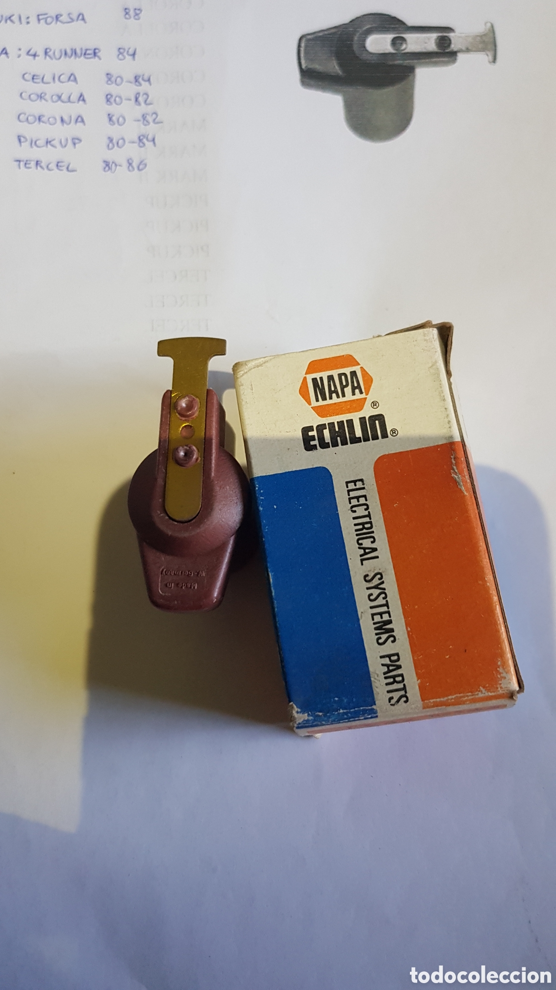 Coches y Motocicletas: Rotor del delco Toyota Celica