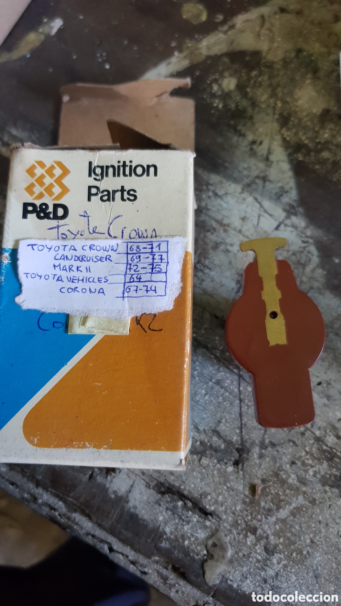 Coches y Motocicletas: Rotor del delco Toyota Land cruiser