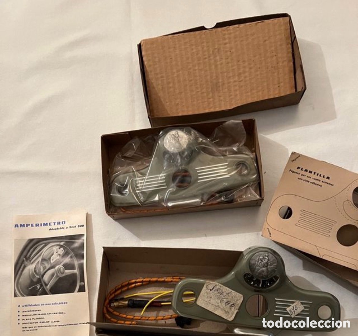 Coches y Motocicletas: Lote de 3 amper&iacute;metros de Seat 600