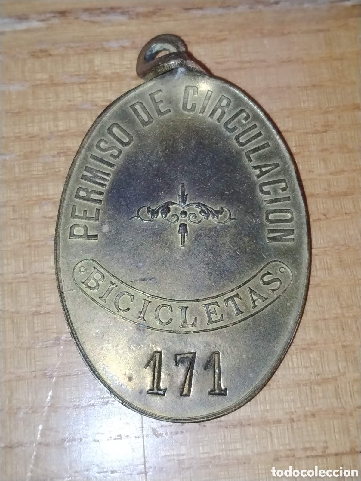 Coches y Motocicletas: Chapa permiso de circulaci&oacute;n de bicicletas. Ayuntamiento de Madrid