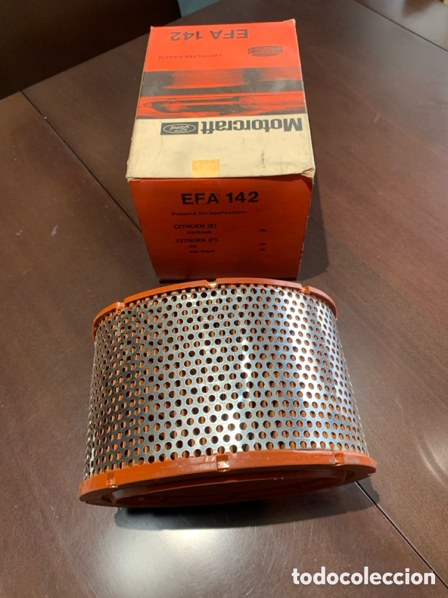 Coches y Motocicletas: FILTRO AIRE- MOTORCRAFT EFA 142 ( CITROEN GS/BREAK del 72 -CITROEN Ami Super de 73 )