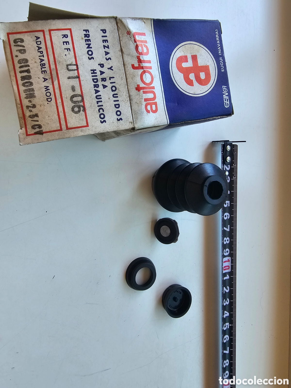 Coches y Motocicletas: Recambio para coche cl&aacute;sico Gomas Autofren Sein S.A Eugui 1970s Navarra Citroen 2CV 3CV
