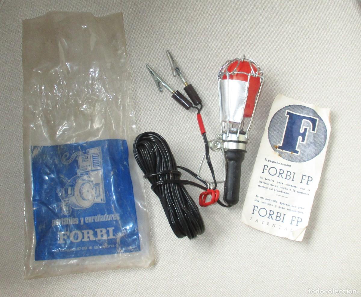 Voitures et Motocyclettes: ANTIGUA L&Aacute;MPARA PORT&Aacute;TIL FORBI FP PARA CONECTAR A LA BATER&Iacute;A DEL COCHE.