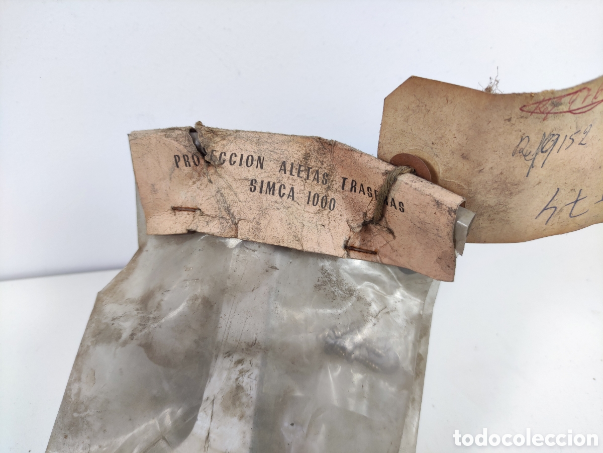 Voitures et Motocyclettes: Juego guardabarros trasero met&aacute;lico para Simca 900 1000 GL GLS GT RALLYE Barreiros a&ntilde;os 60 70