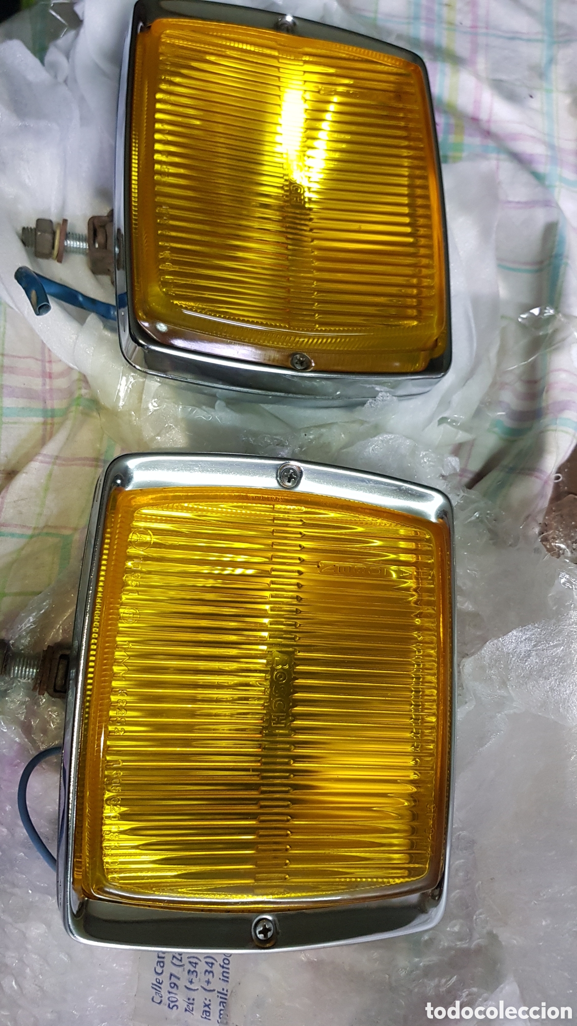 Voitures et Motocyclettes: Pareja de antinieblas delanteros Bosch